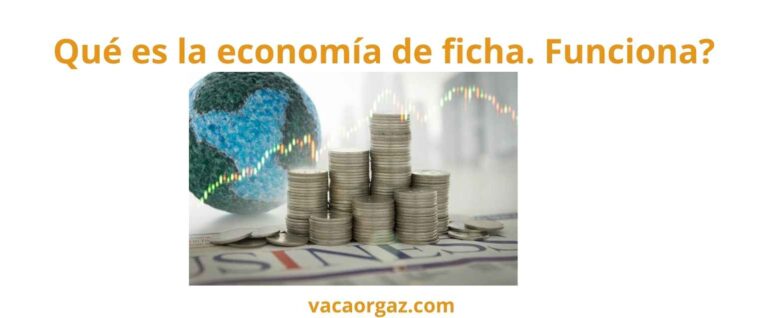 Qué es una economía de fichas