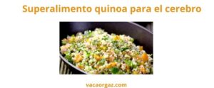 Superalimento el cerebro quinoa Psiconutrición