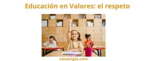 Educación valores Respeto