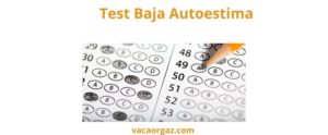 Test autoestima baja