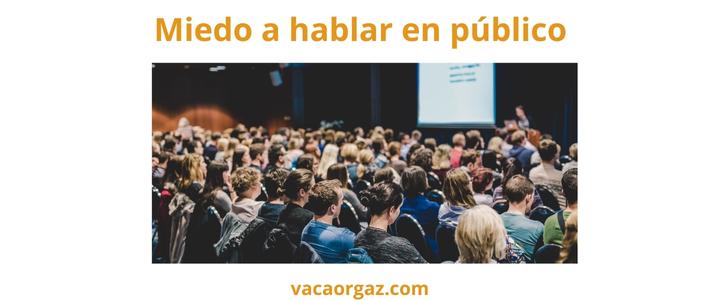 Miedo a hablar en público