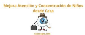 Mejorar atención y concentración niños desde casa