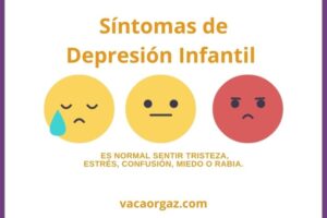 Síntomas de depresión infantil