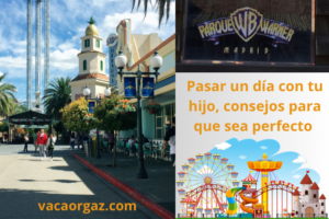 Pasar un día en el parque Warner con tu hijo o hijos