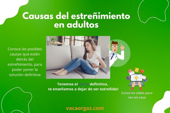 Causas del estreñimiento en adultos