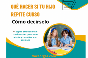 Qué hacer si tu hijo repite curso y cómo decírselo