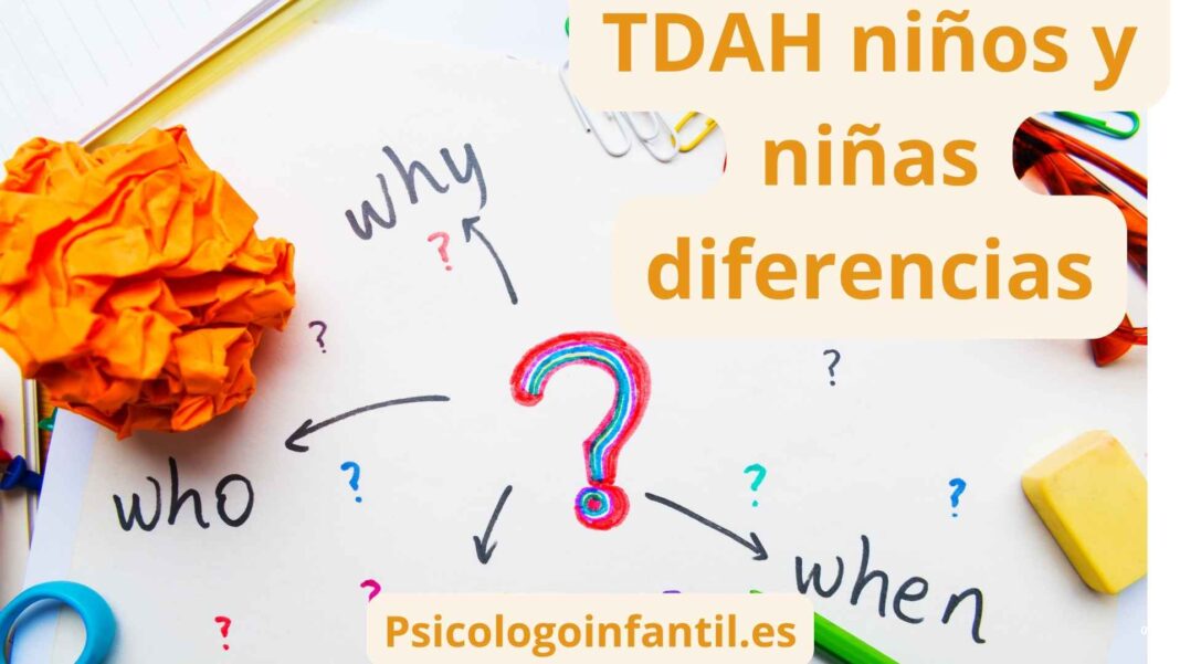TDAH niños y niñas diferencias
