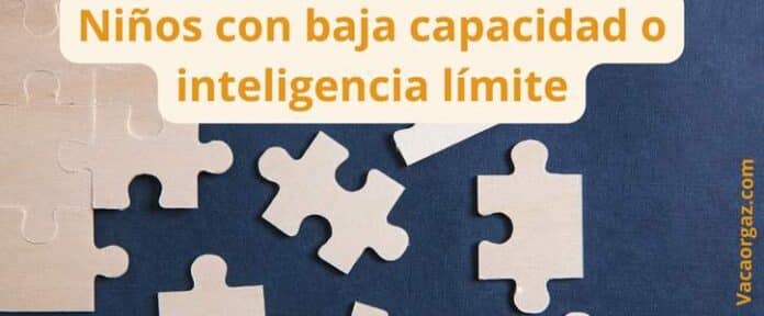 Niños con baja capacidad o inteligencia límite